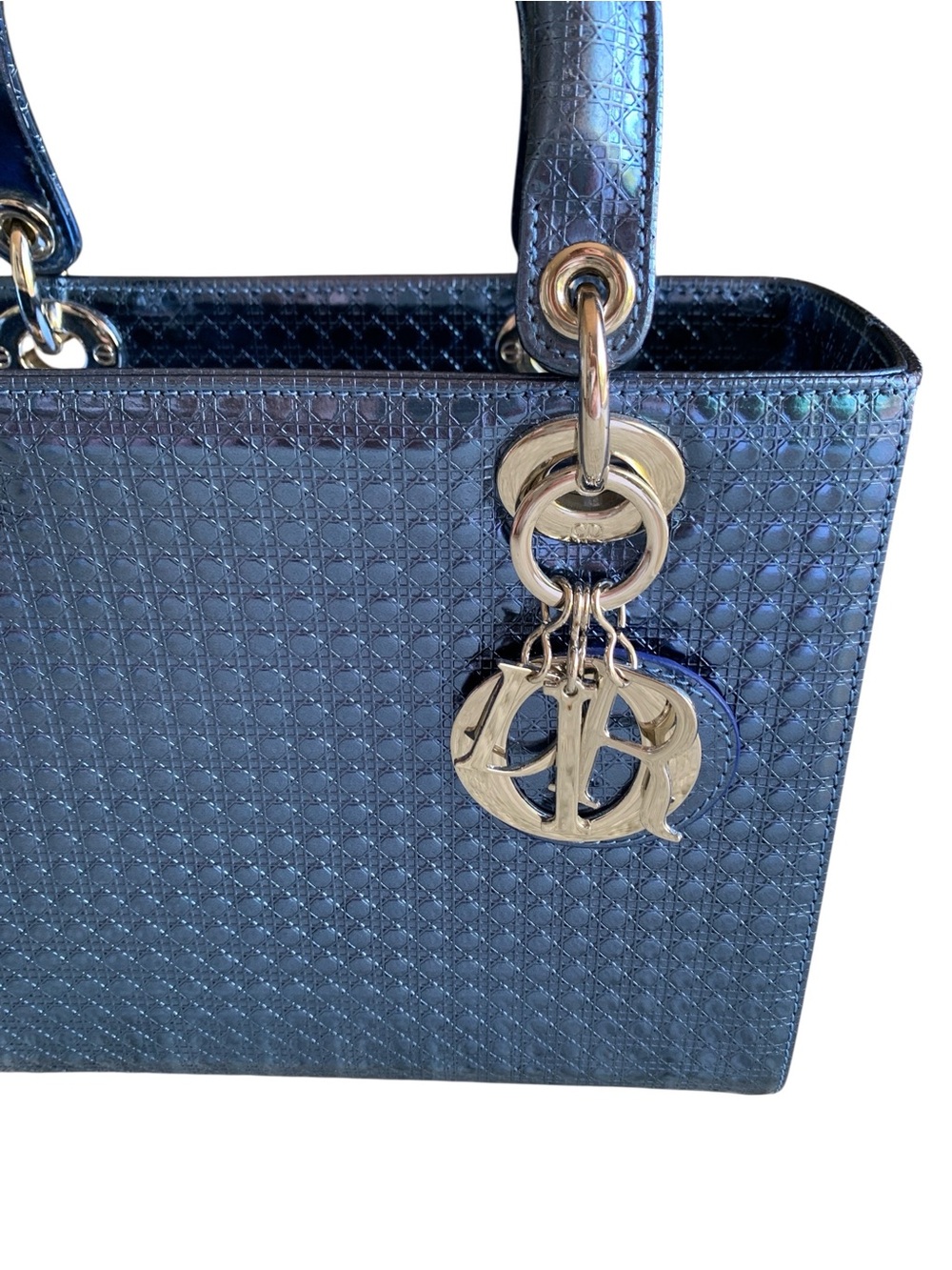 🆕 💙Blue Metallic Mini bag💙 - Picture 6 of 14